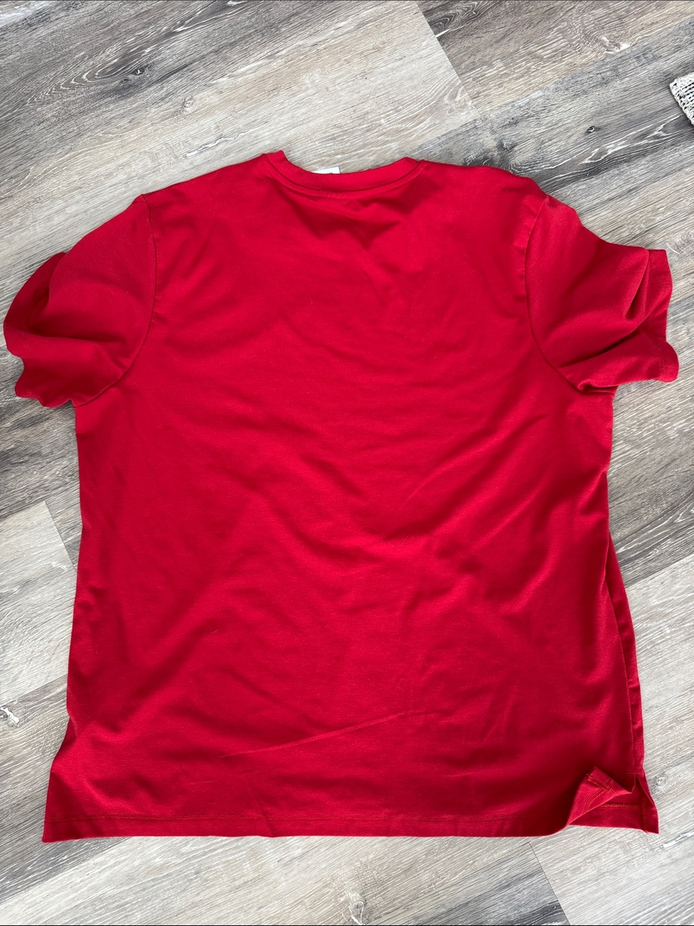 Adidas Men’s Red Performance T-Shirt - Picture 3 of 3